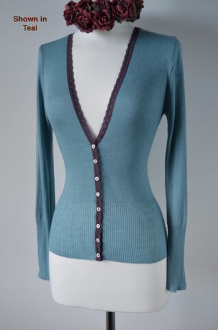 Special,Order,for,Julie,B,Only,25.8.26,Mocha,Narrow,Lace,Twin,Set,Palace, Palace London, Palace Clothing, Palace Lace Camisole, Palace Lace Cardigan, Lace Camisole, Lace Cardigan, Lace Twin Set, Pointelle Twinset, Lace Twinset