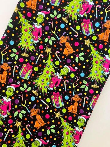 Grinchmas,Cotton,Knit,Dog,Romper-2,colorways