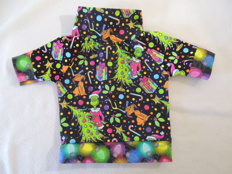SMALL Grouchy Santa Cotton Knit Tshirt - product images  of 