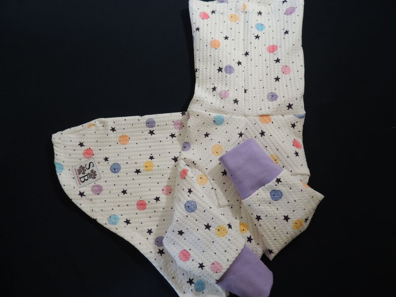 LARGE Euro Organic Cotton Thermal Waffle with Dots - product images  of 