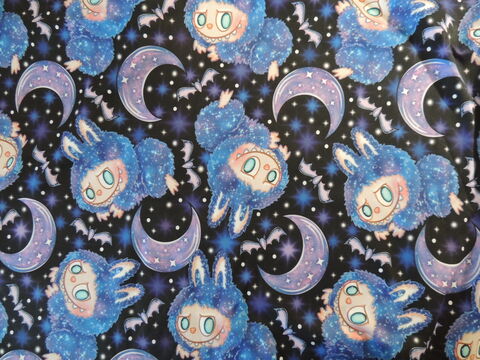 Batty,Galaxy,Monster,Skinny,Fleece,Dog,Romper,labubu