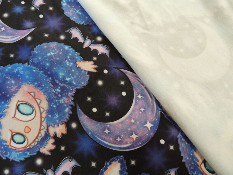 Batty Galaxy Monster Skinny Fleece Dog Romper - product images  of 