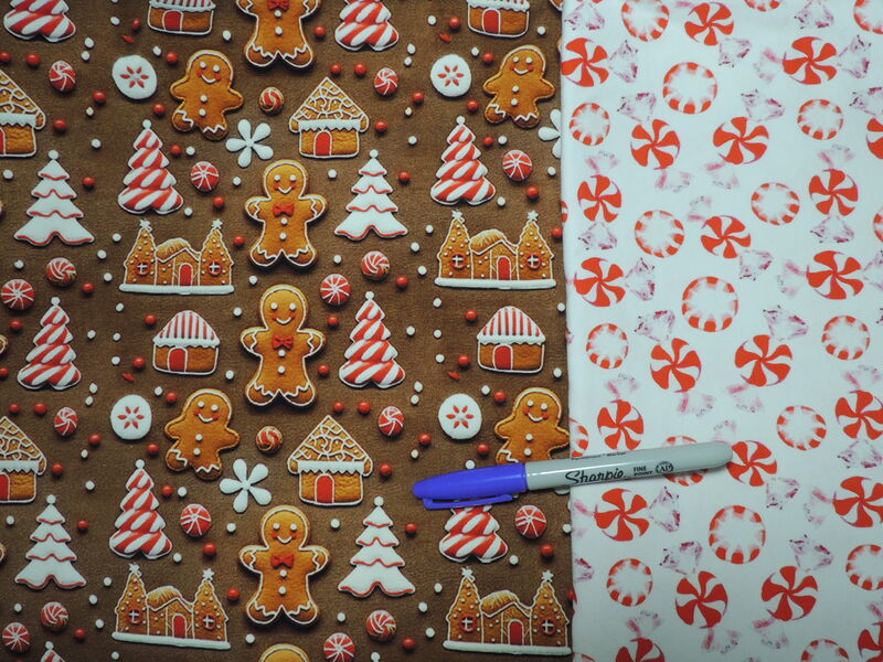 Gingerbread Christmas Village Cotton Knit Dog Romper - product images  of 