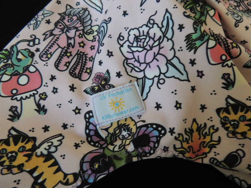 MEDIUM RTS K9 Sunwear UV Protection Suit-Tattoo Flash - product images  of 