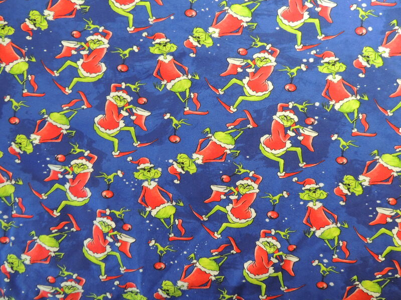 Blue Grinch Christmas Cotton Romper  - product images  of 