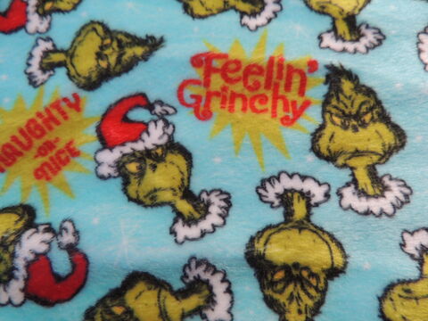 Feelin',Grinchy,Plush,Minky,Christmas,Dog,Romper