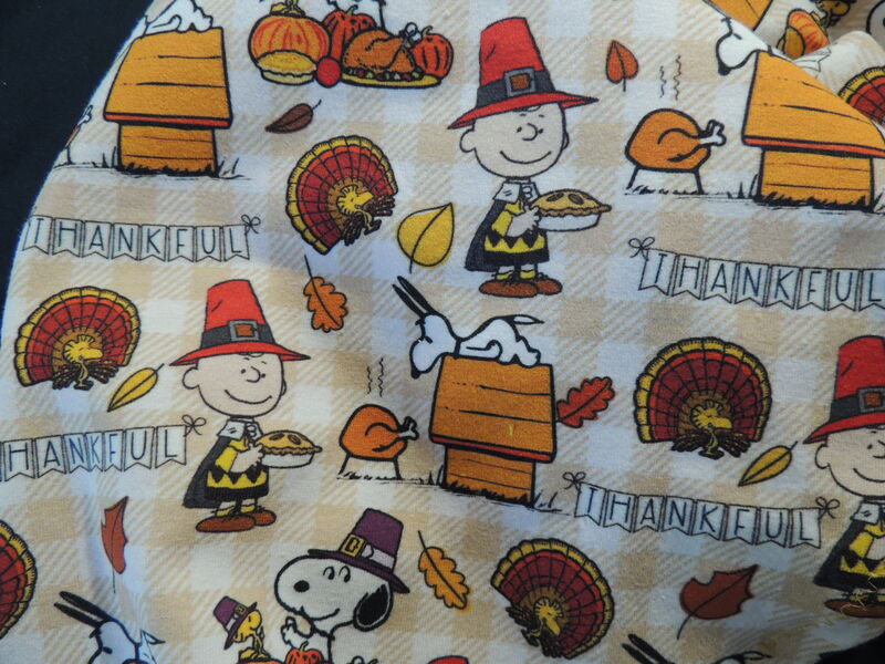 LARGE IN STOCK Charlie Thanksgiving Cotton Knit Dog Shirt - product images  of 