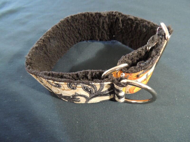 Vintage Pumpkin Limited Slip Softie Walking Collar 12-14" neck  - product images  of 