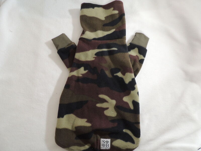 MANY PRINTS! Warm Fleece Dog Sweater - product images  of 