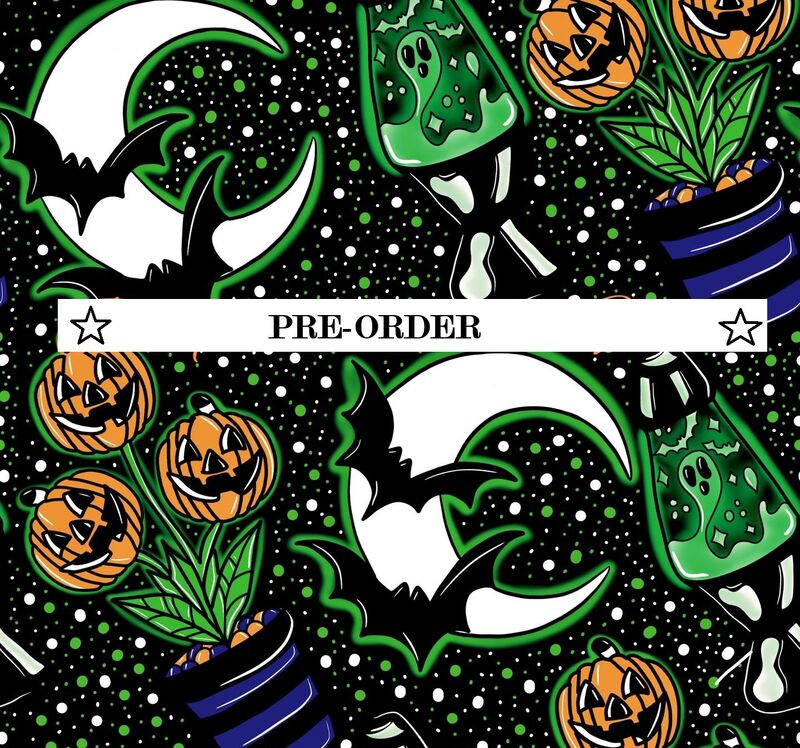 Pumpkin, Bats 'n Lava Lamp Bamboo Jersey ROMPER - product images  of 