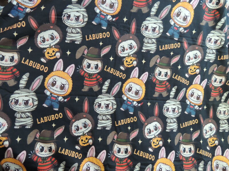 LulaBOO Halloween Monsters Skinny Fleece Dog Romper - product images  of 