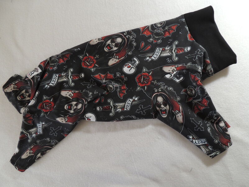 BLACK Prince of Darkness Bamboo Jersey ROMPER - product images  of 