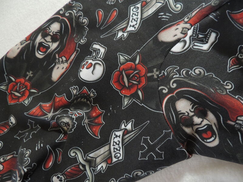 BLACK Prince of Darkness Bamboo Jersey ROMPER - product images  of 