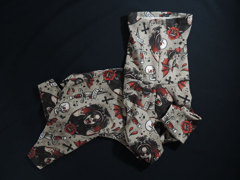GREY Prince of Darkness Bamboo Jersey ROMPER - product images  of 