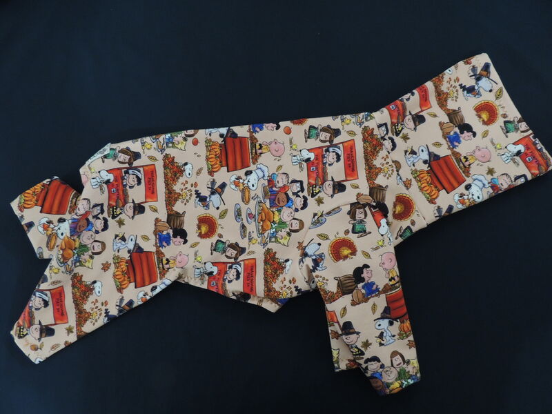 Nutty Thanksgiving Cotton Knit Dog Romper - product images  of 