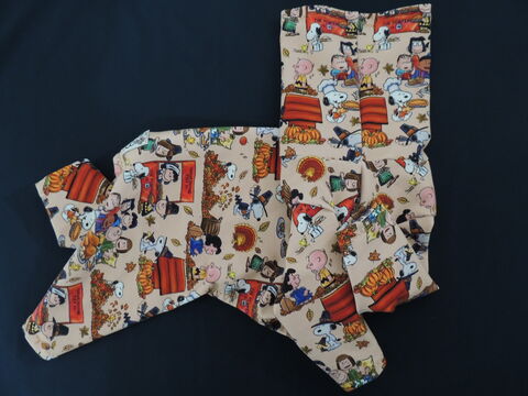 Nutty,Thanksgiving,Cotton,Knit,Dog,Romper