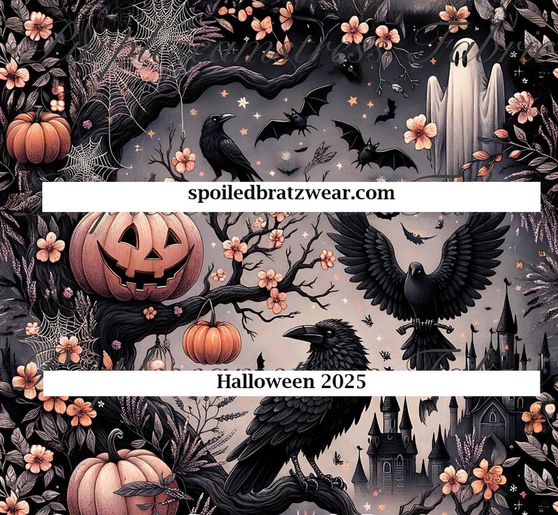 Spooky Ravens Cotton Knit Dog Romper - product images  of 