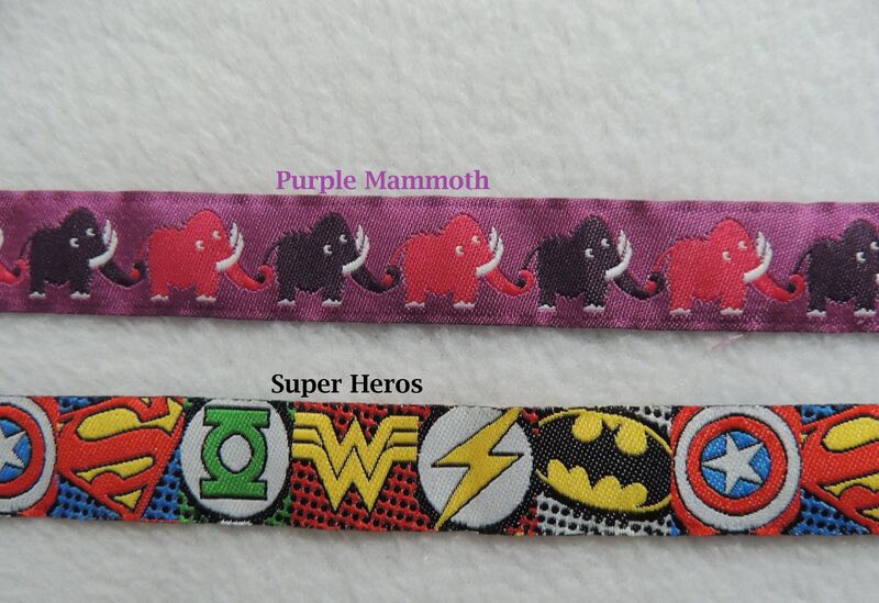 3/4" Softie Tag Collar with European ribbon accents-MANY to choose from - product images  of 