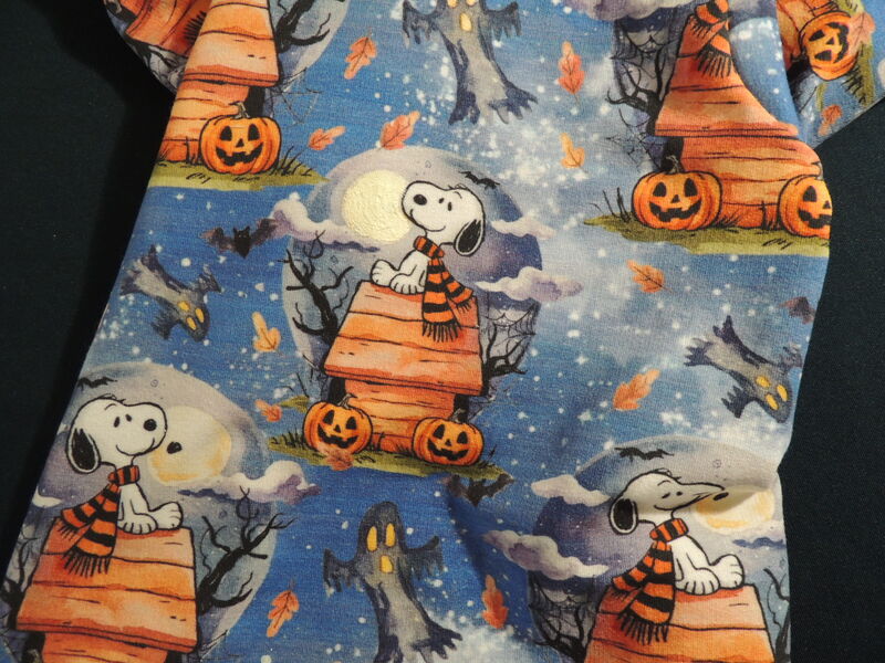 MEDIUM Haunted Dog House Cotton French Terry Dog Romper - product images  of 