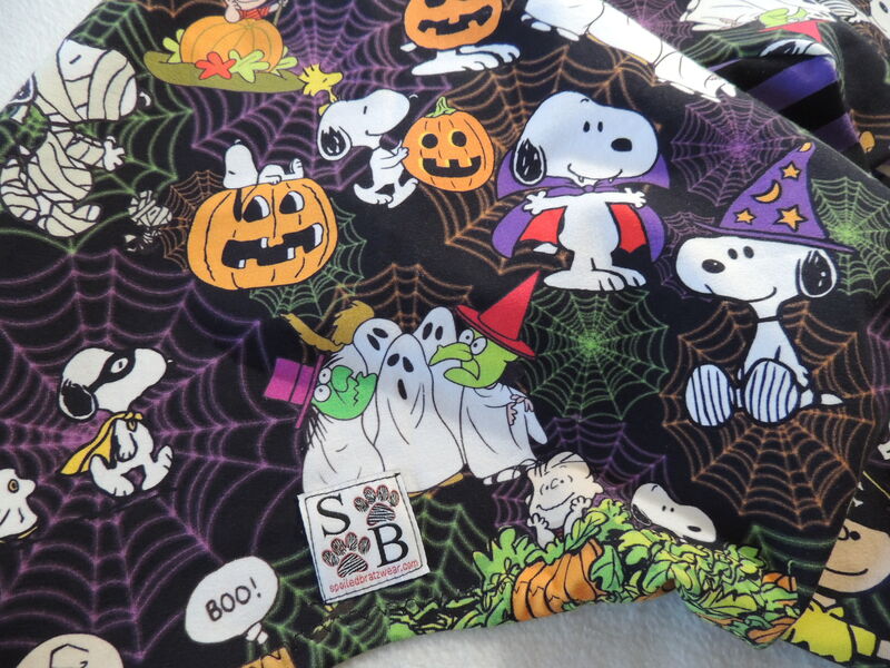 XXL In Stock Peanuty Halloween Cotton Knit Romper WHIPPET - product images  of 