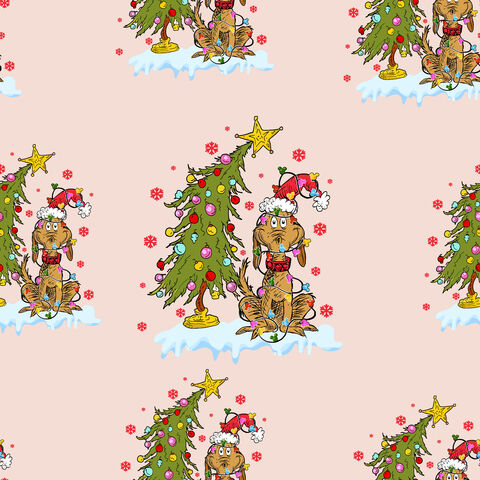 PRE-ORDER,Christmas,Dog,Max,Cotton,Knit,Romper-preorder,pricing,max, grinch, christmas dog