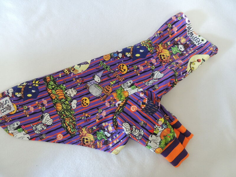 LARGE IN STOCK Peanuts Halloween Cotton Knit Dog Shirt - product images  of 