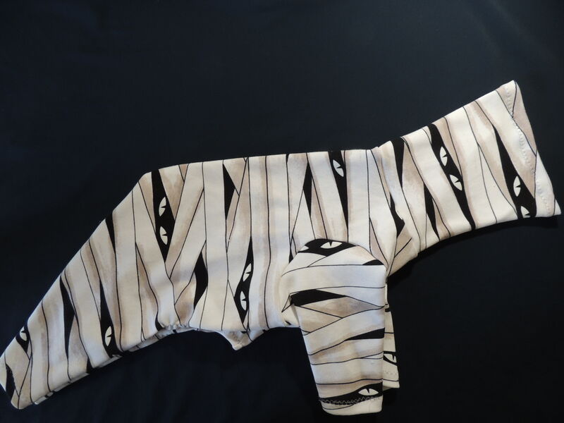 Glow Mummy Cotton Knit Romper with GLOWING EYES  - product images  of 
