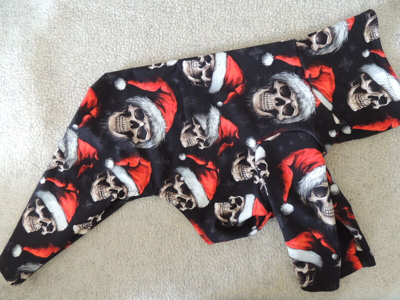 Santie Skulls European Cotton French Terry Romper - product images  of 