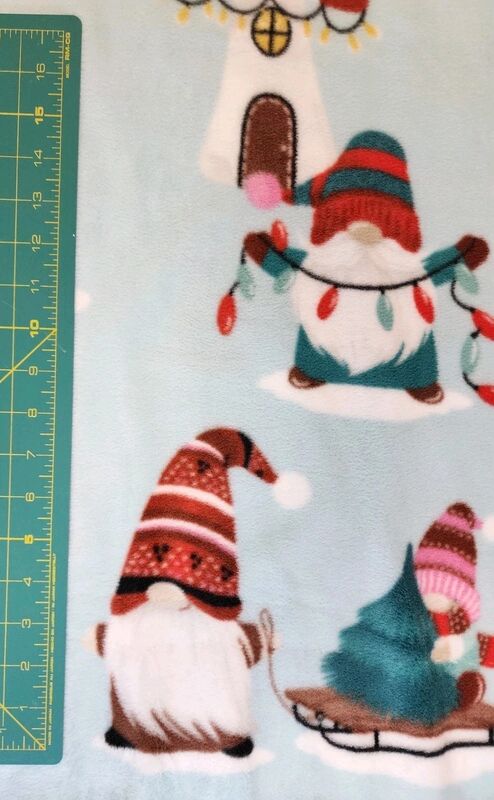 Christmas Gnomes Soft Fleece Dog Romper - product images  of 