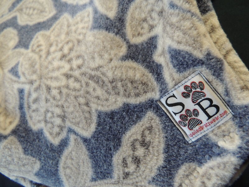  LARGE Floral Luxe Fleece Sweater Coat for IGs - product images  of 