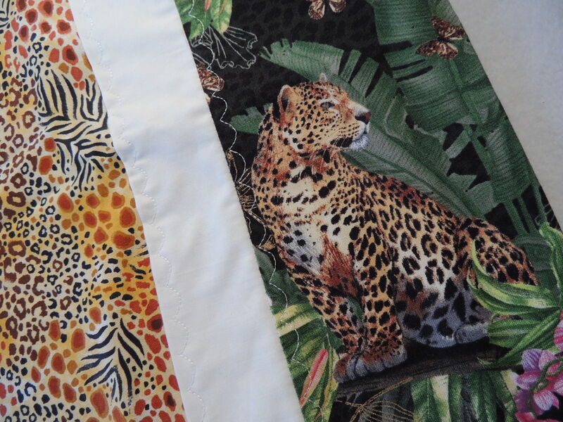 Handmade QUEEN Cotton Pillowcase Wild Jungle  - product images  of 