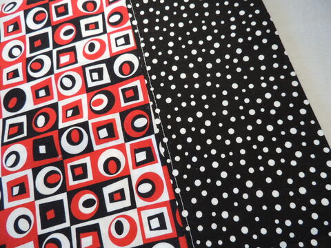 Handmade,STANDARD,SZ,Cotton,Pillowcase,Geo,Dots