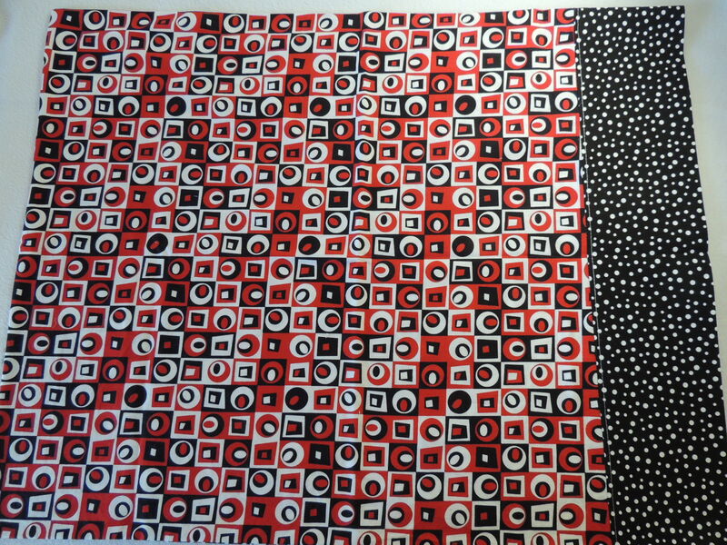 Handmade STANDARD SZ Cotton Pillowcase Geo Dots - product images  of 