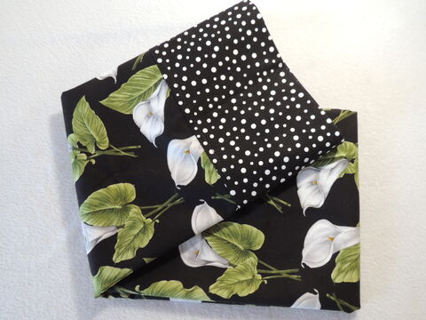 Handmade,STANDARD,PLUS,Cotton,Pillowcase,Calla,Lily