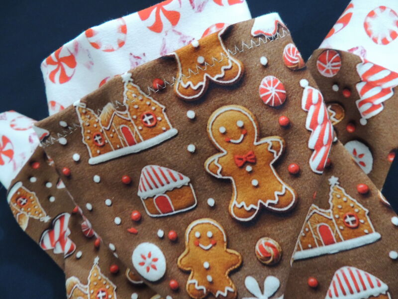 MEDIUM Gingerbread Christmas Cotton Knit Hooded Shirt - product images  of 