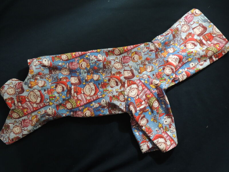 MEDIUM Starry Peanut Christmas Dog Romper - product images  of 