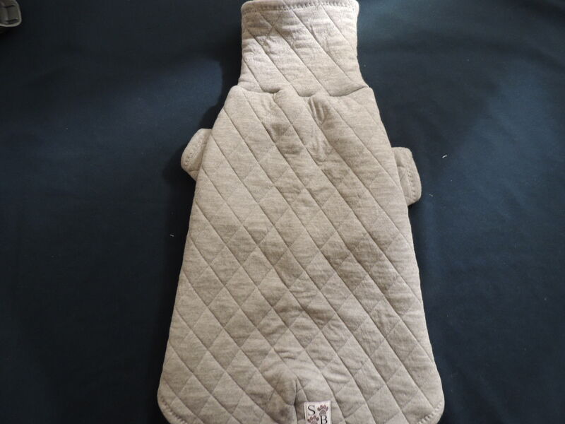 Large Quilted Cotton Blend Dog Sweater - product images  of 