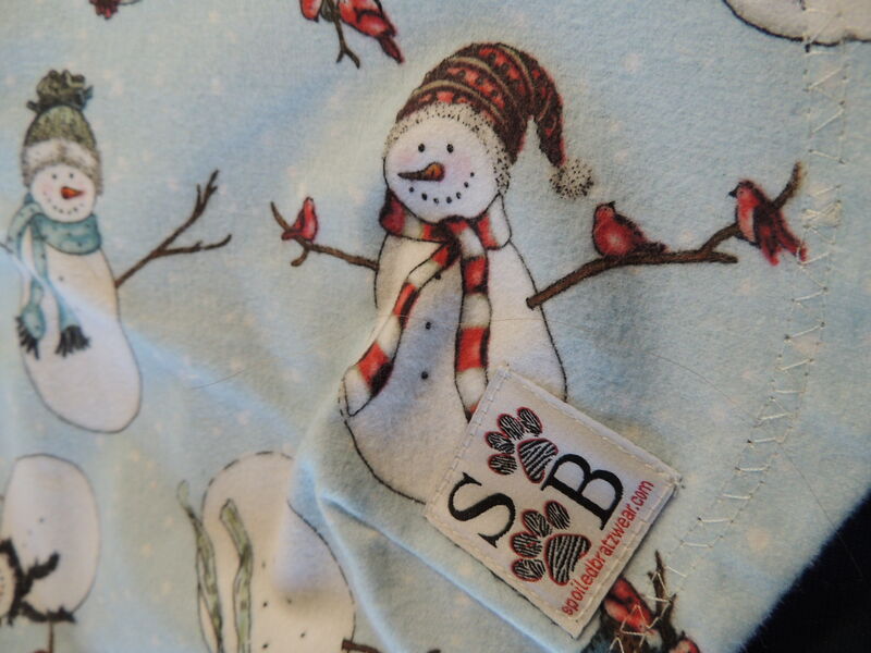 MEDIUM Snowy Man FLANNEL Nightshirt - product images  of 