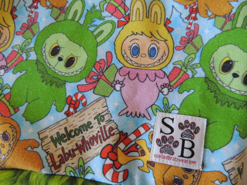 SMALL Labu-Whoville Grinchy Cotton Dog Shirt - product images  of 