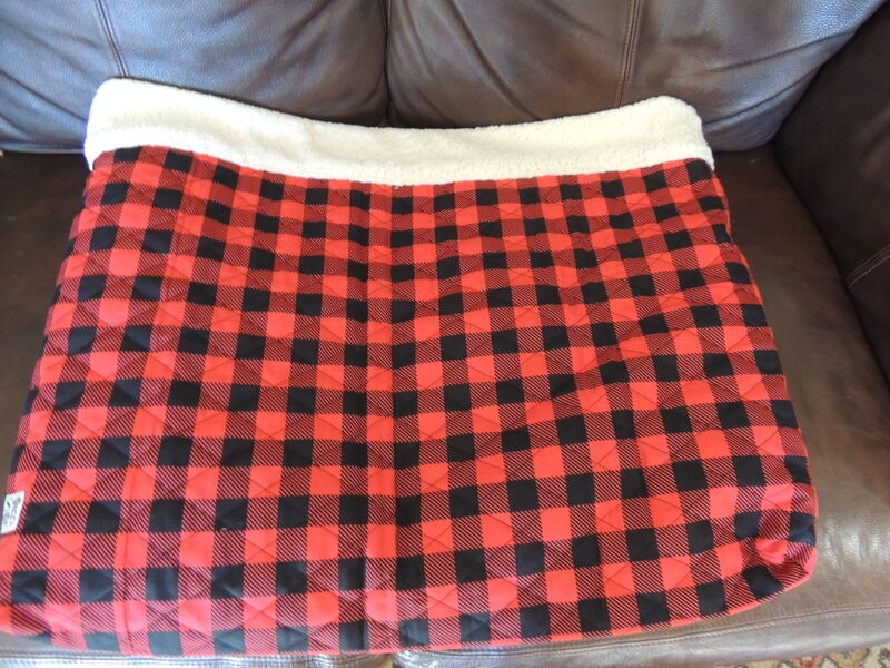 Bratz Sax Cuddle Bed Buffalo Plaid Quilted COTTON-large - product images  of 