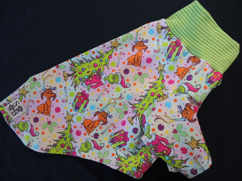 MEDIUM Pinky Grinch Cotton Knit Christmas Shirt - product images