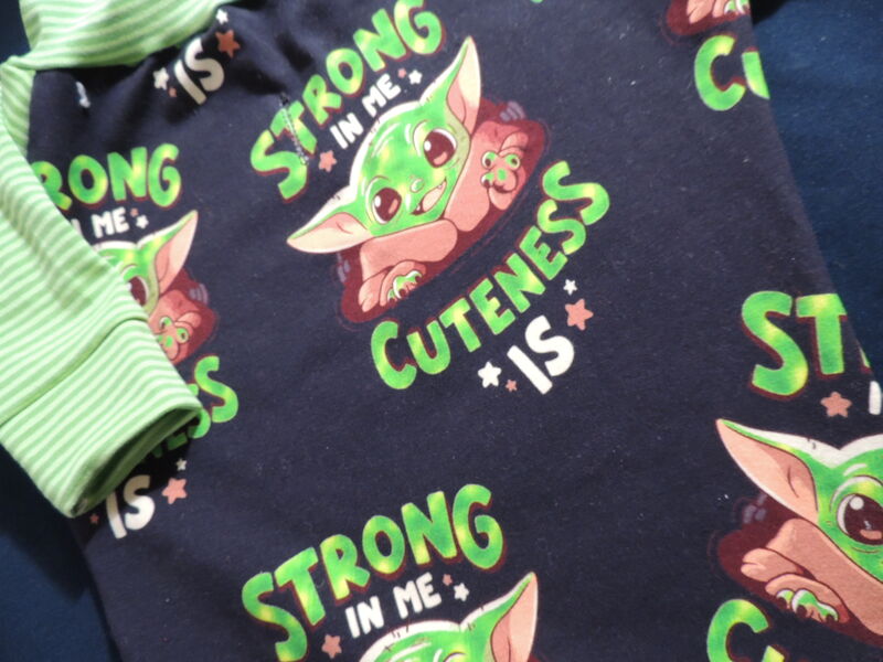 LARGE/XL Baby Yoda Cotton Knit Tshirt - product images  of 