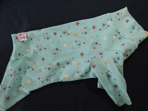 MEDIUM,Cotton,Thermal,Waffle,Dog,Jammies