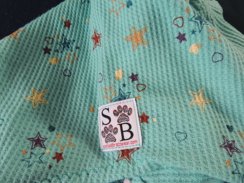 MEDIUM Cotton Thermal Waffle Dog Jammies - product images  of 