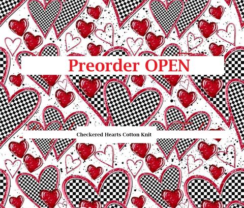 Checkered,Hearts,V,Day,Cotton,Lycra,Stretchy,Dog,ROMPER,(suit)