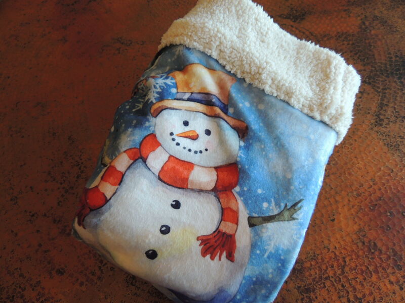 IN STOCK Bratz Sax Cuddle Bed Minky Snowman - product images  of 