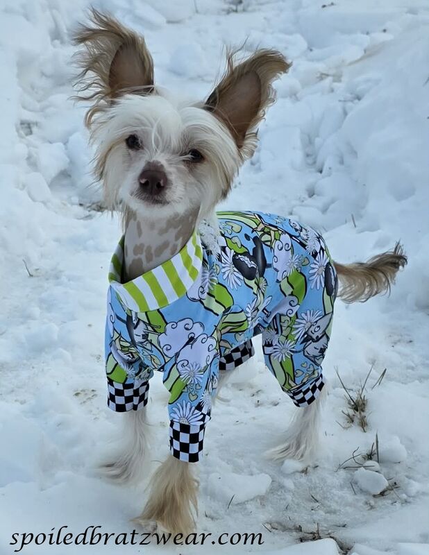 Frankenweenie Puppy Love Cotton Knit Dog Romper - product images  of 
