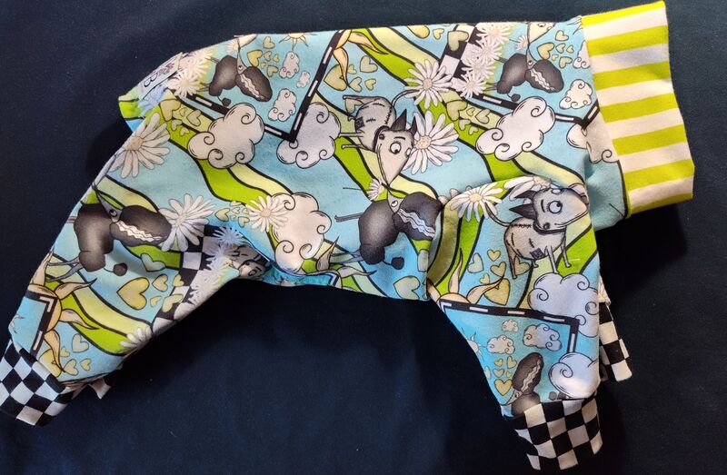 Frankenweenie Puppy Love Cotton Knit Dog Romper - product images  of 