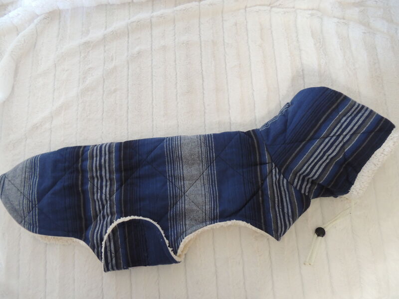 LARGE Quilted Flannel Warm Winter Coat - product images  of 