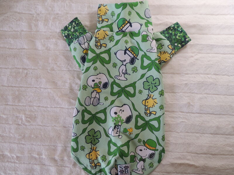 TSHIRT-St Patty's Friends Cotton Knit Dog Shirt - product images  of 